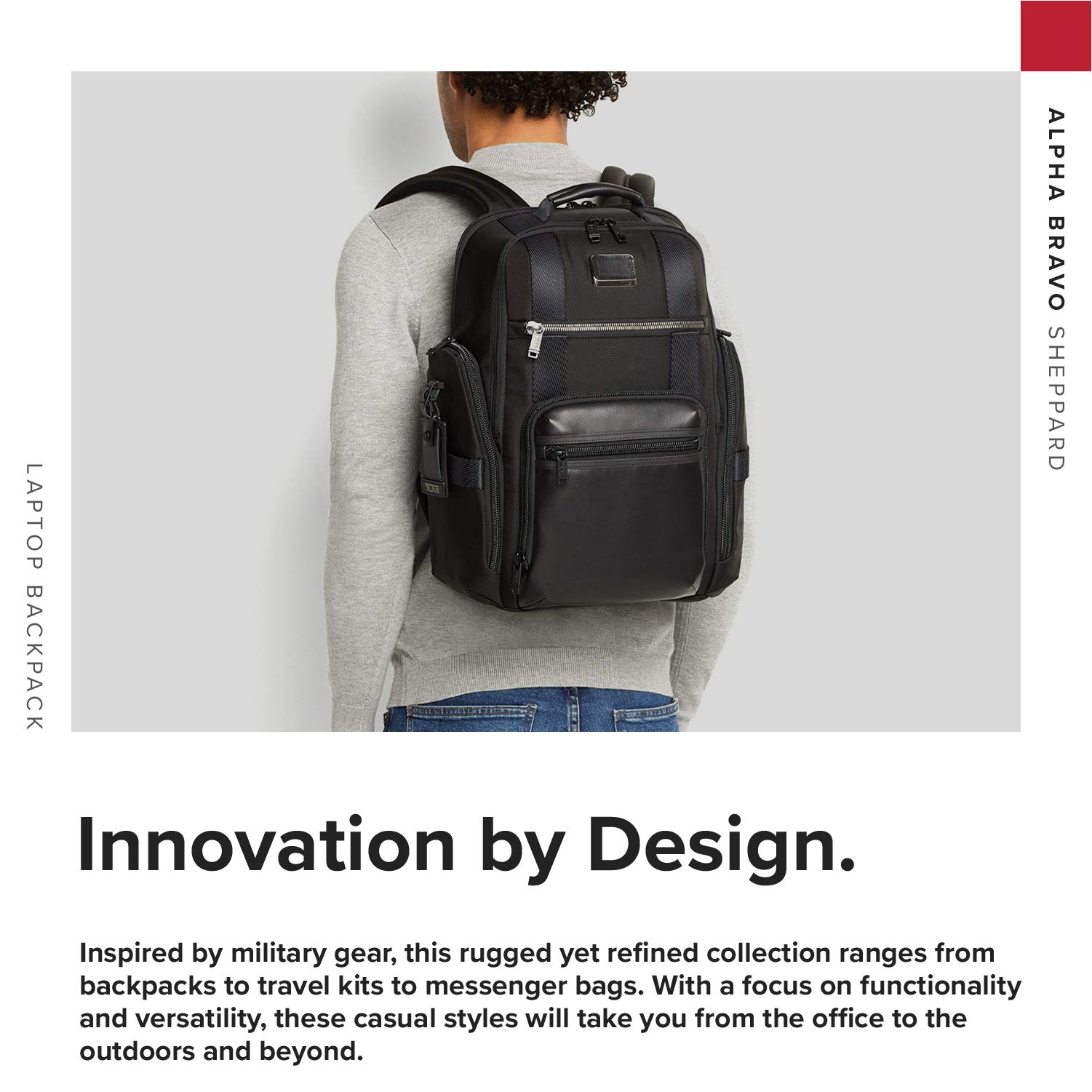 TUMI - Alpha Bravo Sheppard Deluxe Brief Pack Laptop Backpack - 15